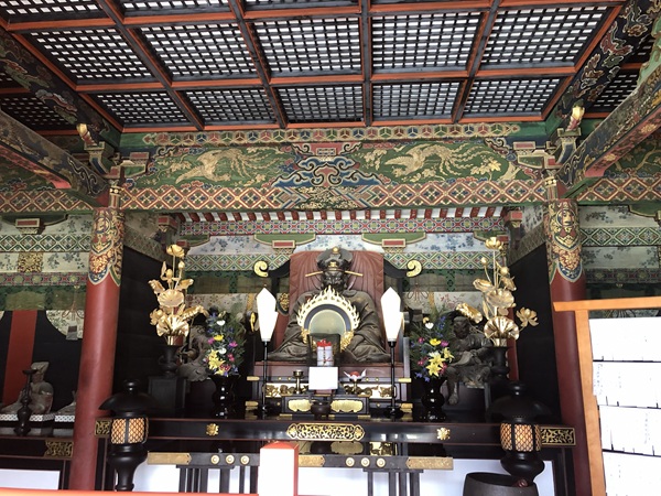 中山寺の閻魔大王と司命と司録