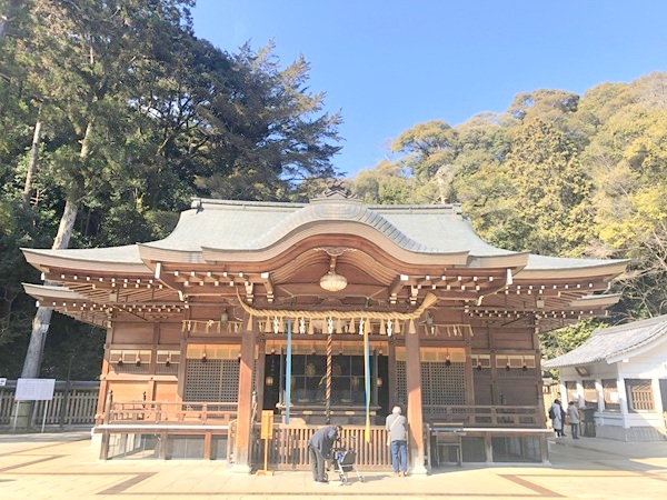 三宝荒神が祀られる天堂の全景