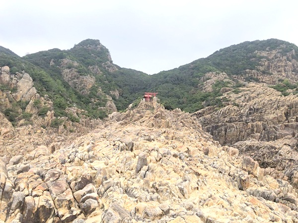 足摺岬の龍宮神社パワースポットの場所